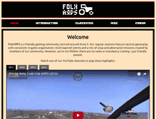 Tablet Screenshot of folkarps.com